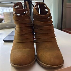 Altar'd State Brown Ankle Booties